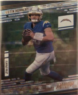 Justin Herbert [Xtra Points Hyper] #192