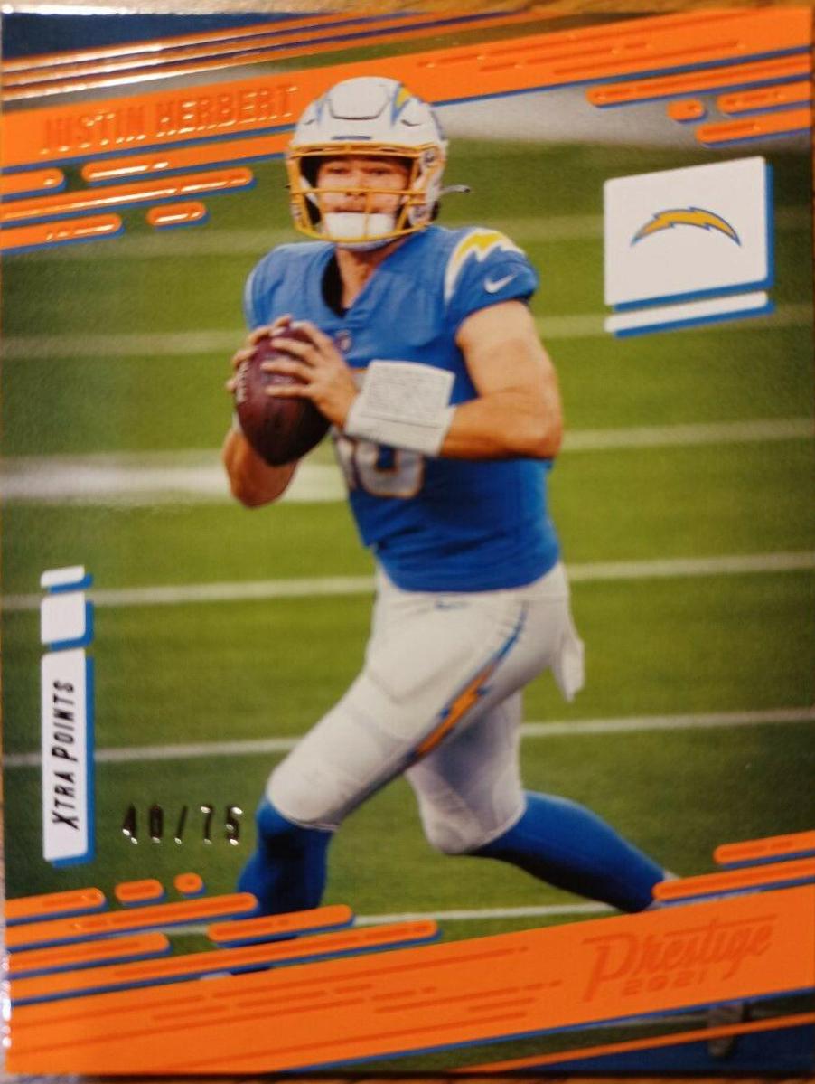 Justin Herbert [Xtra Points Orange] #192