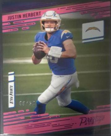 Justin Herbert [Xtra Points Pink] #192