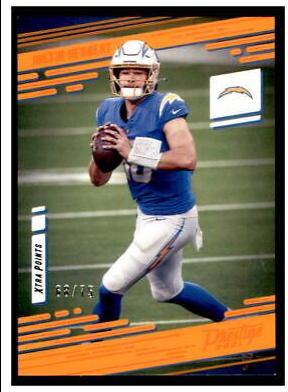 Justin Herbert [Xtra Points Premium Orange] #192