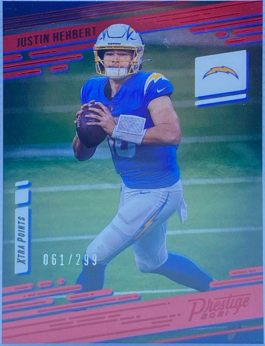 Justin Herbert [Xtra Points Red] #192