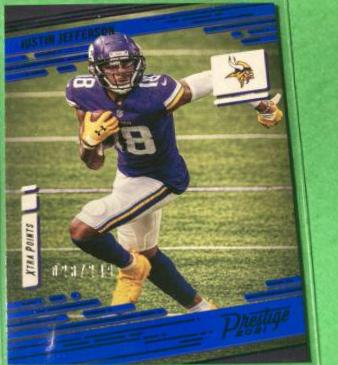 Justin Jefferson [Xtra Points Blue] #157