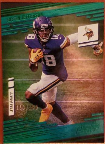 Justin Jefferson [Xtra Points Green] #157