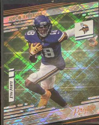 Justin Jefferson [Xtra Points Hyper] #157