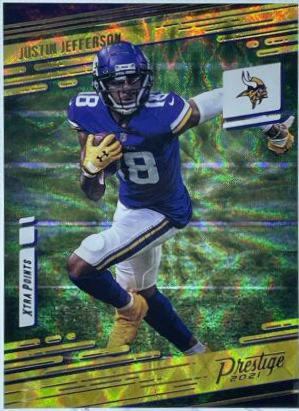 Justin Jefferson [Xtra Points Premium Gold] #157