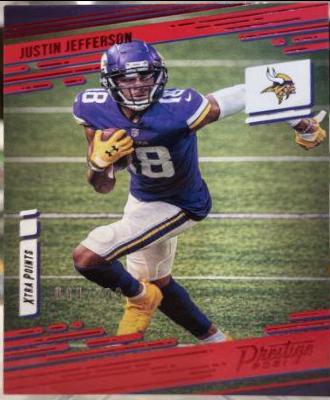 Justin Jefferson [Xtra Points Red] #157