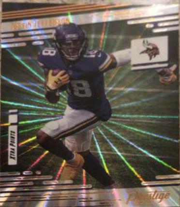 Justin Jefferson [Xtra Points Sunburst] #157