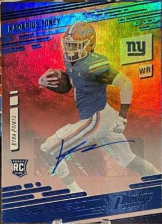 Kadarius Toney [Xtra Points Blue] #214