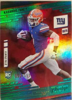 Kadarius Toney [Xtra Points Green] #214