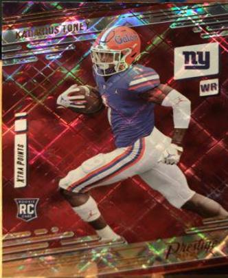 Kadarius Toney [Xtra Points Hyper] #214