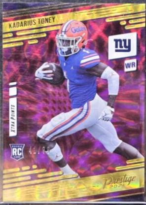 Kadarius Toney [Xtra Points Premium Gold] #214