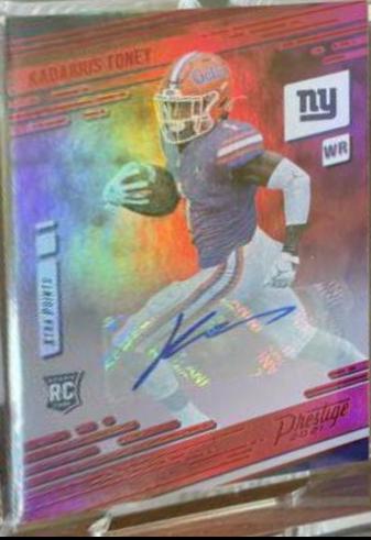 Kadarius Toney [Xtra Points Red] #214