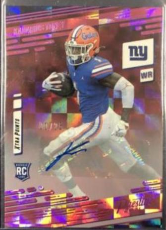 Kadarius Toney [Xtra Points Signature Premium Pink] #214