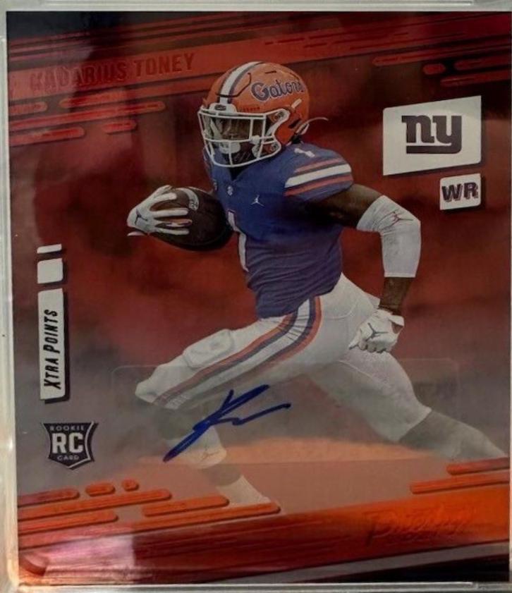 Kadarius Toney [Xtra Points Signature Premium Platinum] #214