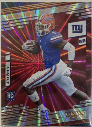 Kadarius Toney [Xtra Points Sunburst] #214