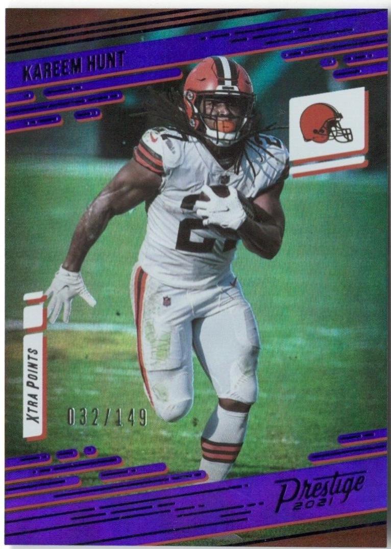 Kareem Hunt [Xtra Points Premium Purple] #124