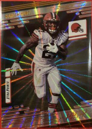 Kareem Hunt [Xtra Points Sunburst] #124