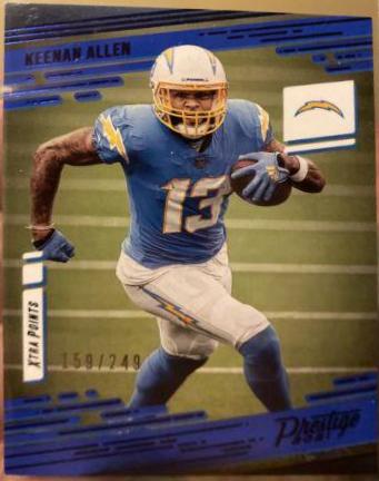 Keenan Allen [Xtra Points Premium Blue] #189