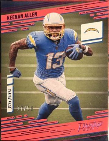 Keenan Allen [Xtra Points Premium Pink] #189