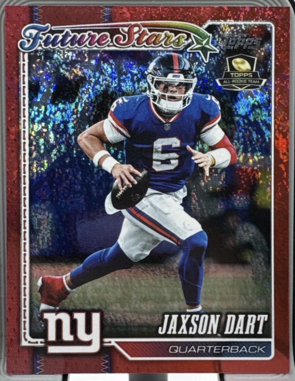 Jaxson Dart [Football Red] #266