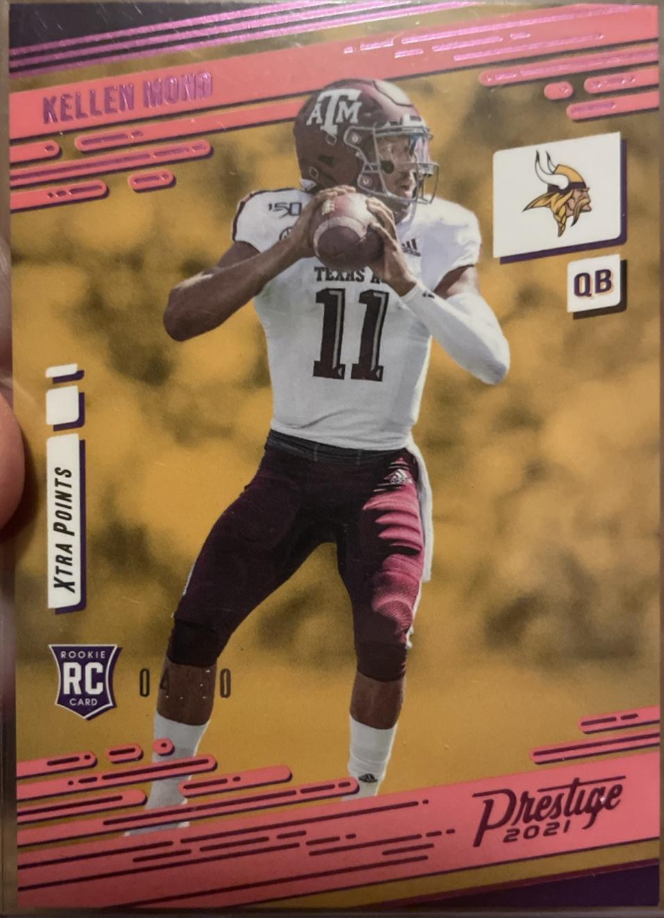 Kellen Mond [Xtra Points Premium Purple] #206