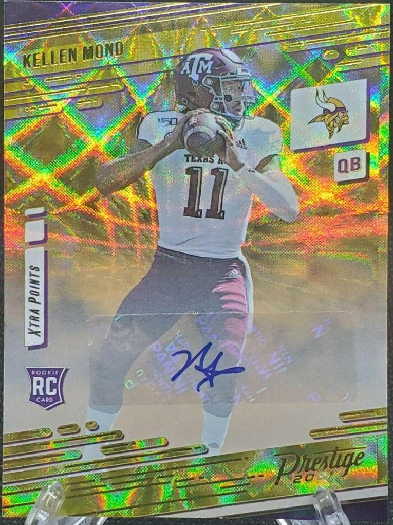 Kellen Mond [Xtra Points Signature Premium Gold] #206