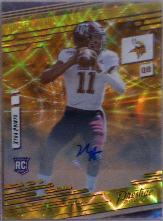 Kellen Mond [Xtra Points Signature Premium Platinum] #206