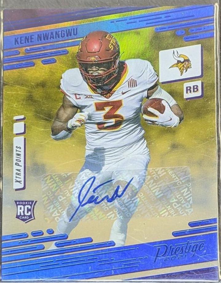 Kene Nwangwu [Xtra Points Signature Premium Blue] #277