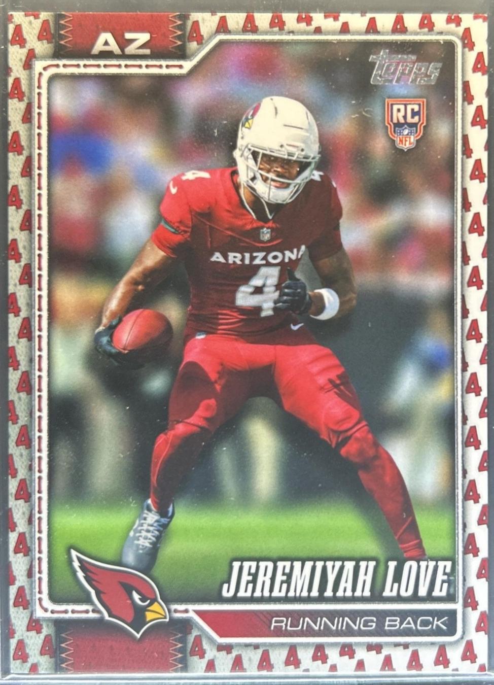 Jeremiyah Love [Player Number Variation] #309