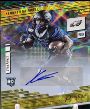 Kenneth Gainwell [Xtra Points Gold] #217
