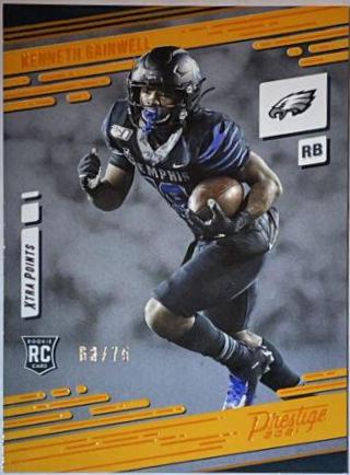 Kenneth Gainwell [Xtra Points Orange] #217