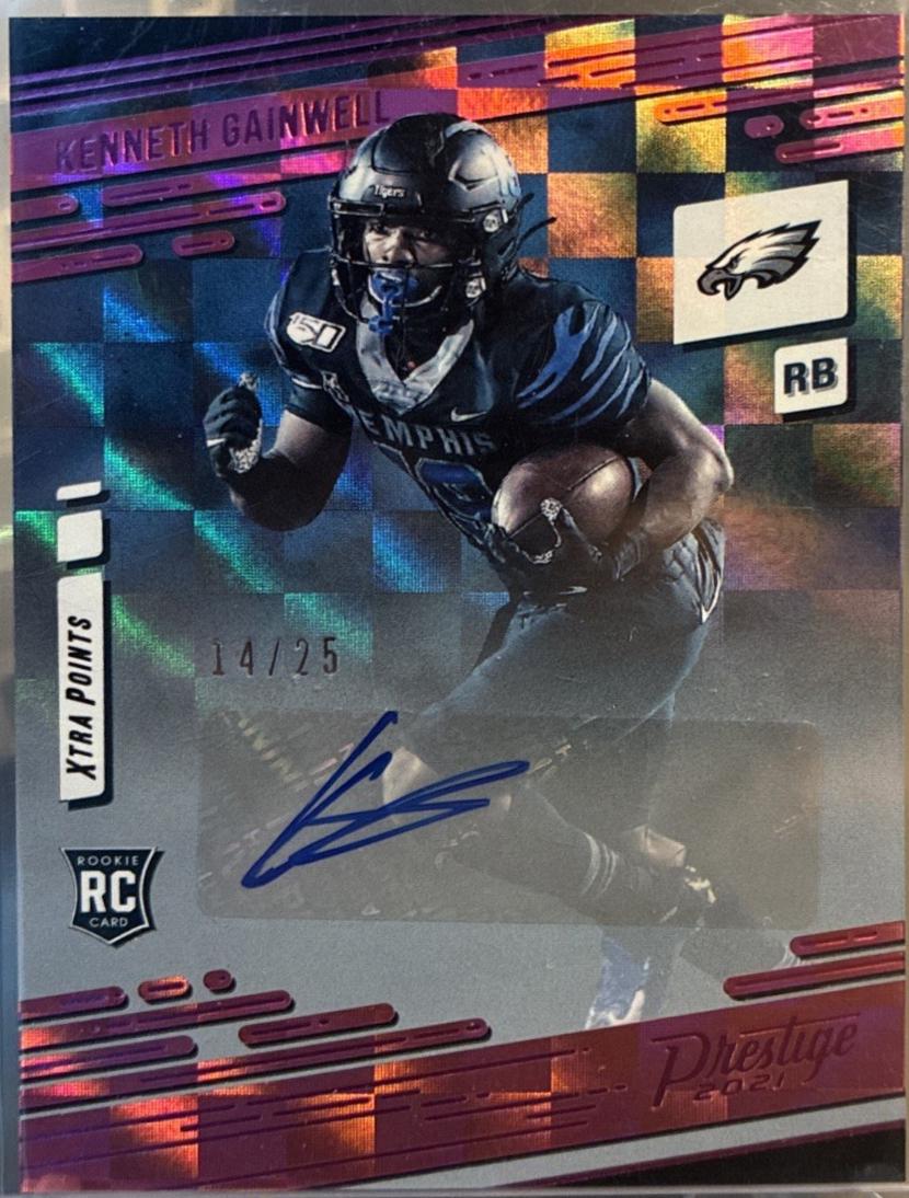 Kenneth Gainwell [Xtra Points Pink] #217