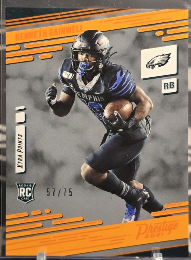 Kenneth Gainwell [Xtra Points Premium Orange] #217
