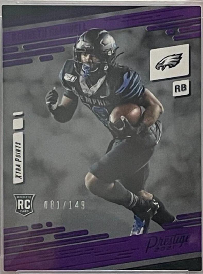 Kenneth Gainwell [Xtra Points Purple] #217