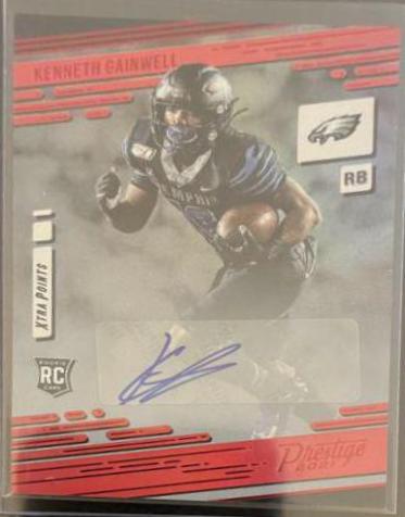 Kenneth Gainwell [Xtra Points Red] #217