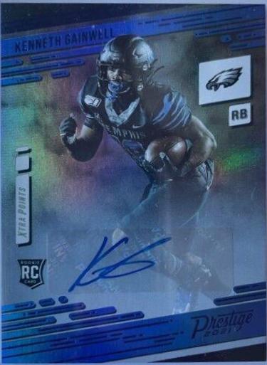 Kenneth Gainwell [Xtra Points Signature Premium Blue] #217