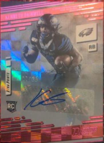 Kenneth Gainwell [Xtra Points Signature Premium Pink] #217