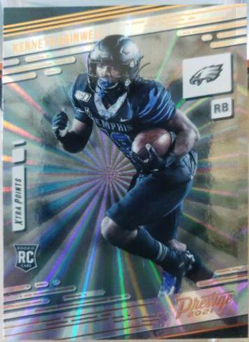 Kenneth Gainwell [Xtra Points Sunburst] #217