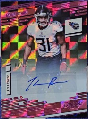 Kevin Byard [Xtra Points Signature Premium Pink] #181