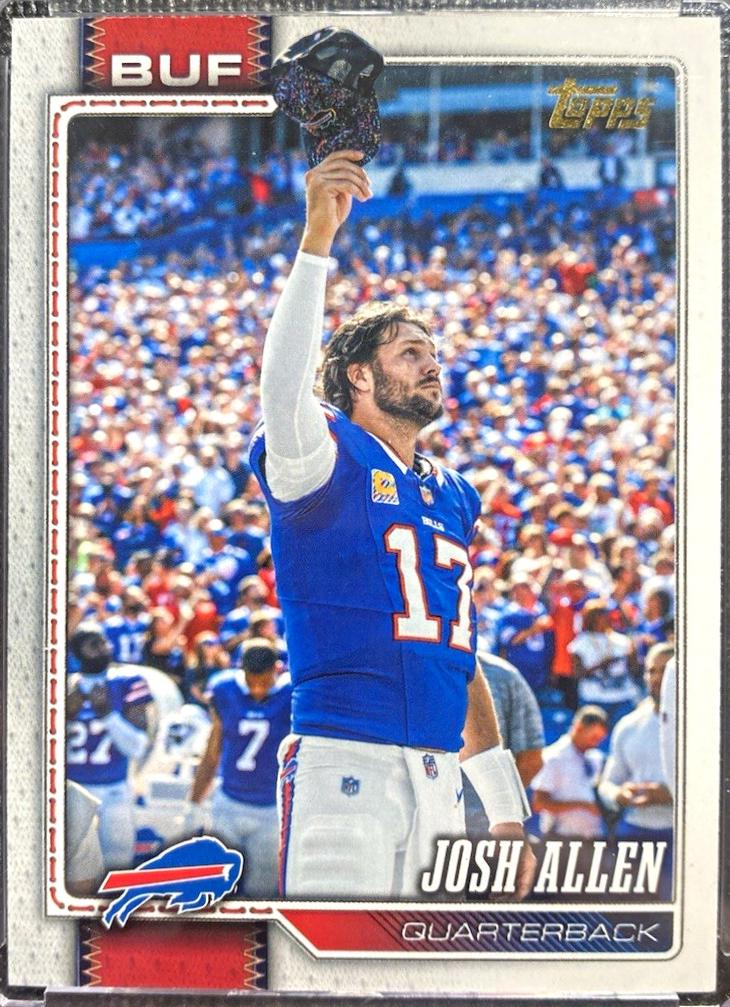 Josh Allen [Golden Mirror Variation] #22