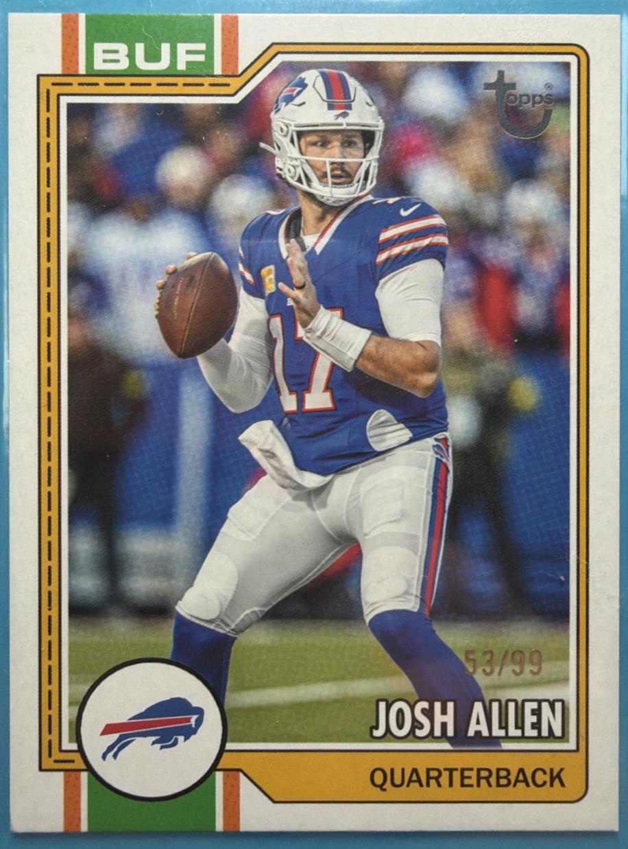 Josh Allen [Vintage Stock Variation] #22