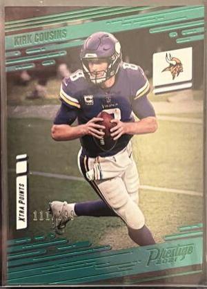 Kirk Cousins [Xtra Points Green] #159