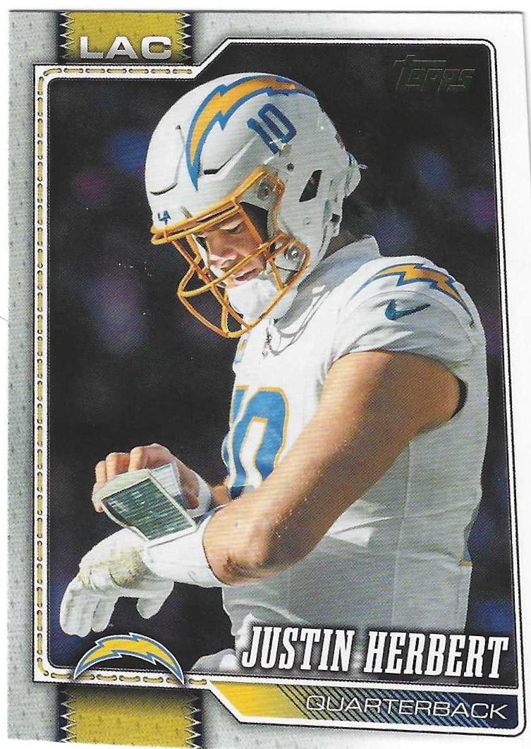 Justin Herbert [Golden Mirror Variation] #110