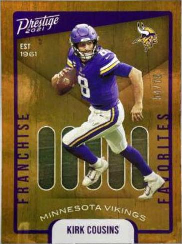 Kirk Cousins [Xtra Points Orange] #159