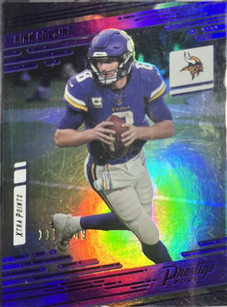 Kirk Cousins [Xtra Points Premium Purple] #159