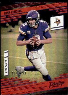 Kirk Cousins [Xtra Points Premium Red] #159