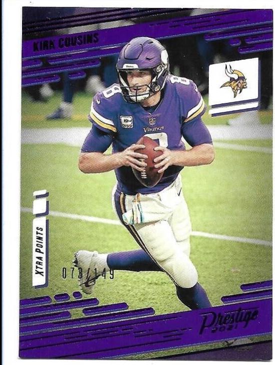 Kirk Cousins [Xtra Points Purple] #159