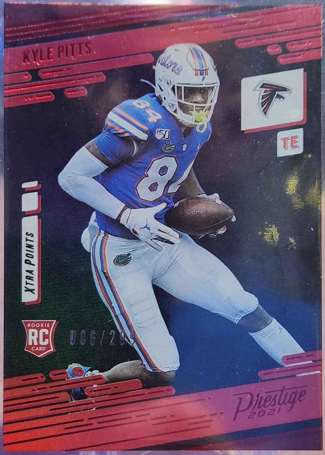 Kyle Pitts [Xtra Points Premium Red] #210