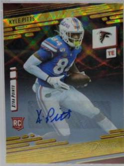 Kyle Pitts [Xtra Points Signature Premium Gold] #210