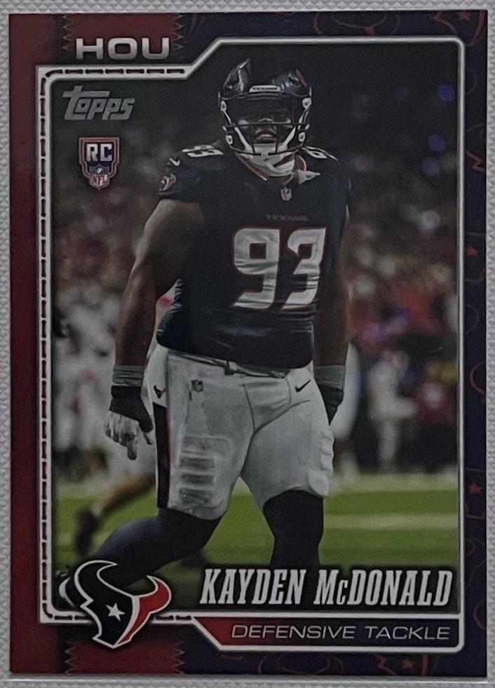 Kayden McDonald [Team Color Border Variation] #364